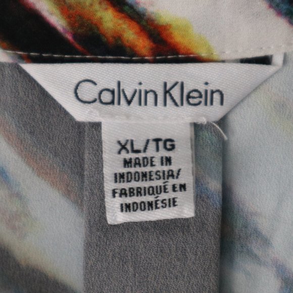 Calvin Klein Printed Blouse - Picture 6 of 7